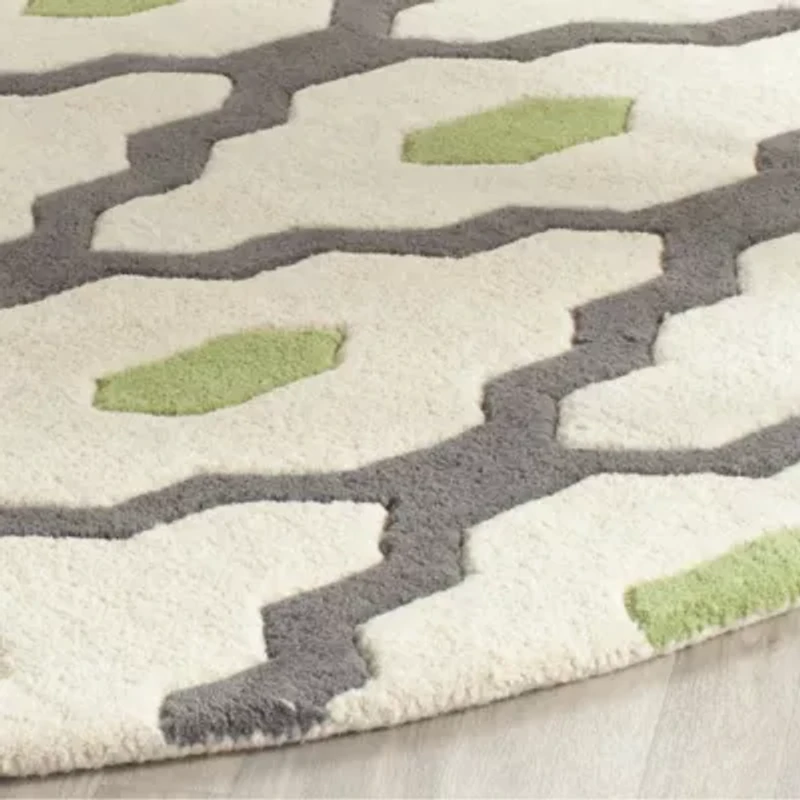 Safavieh Baldwin Geometric Hand-Tufted Wool Rug