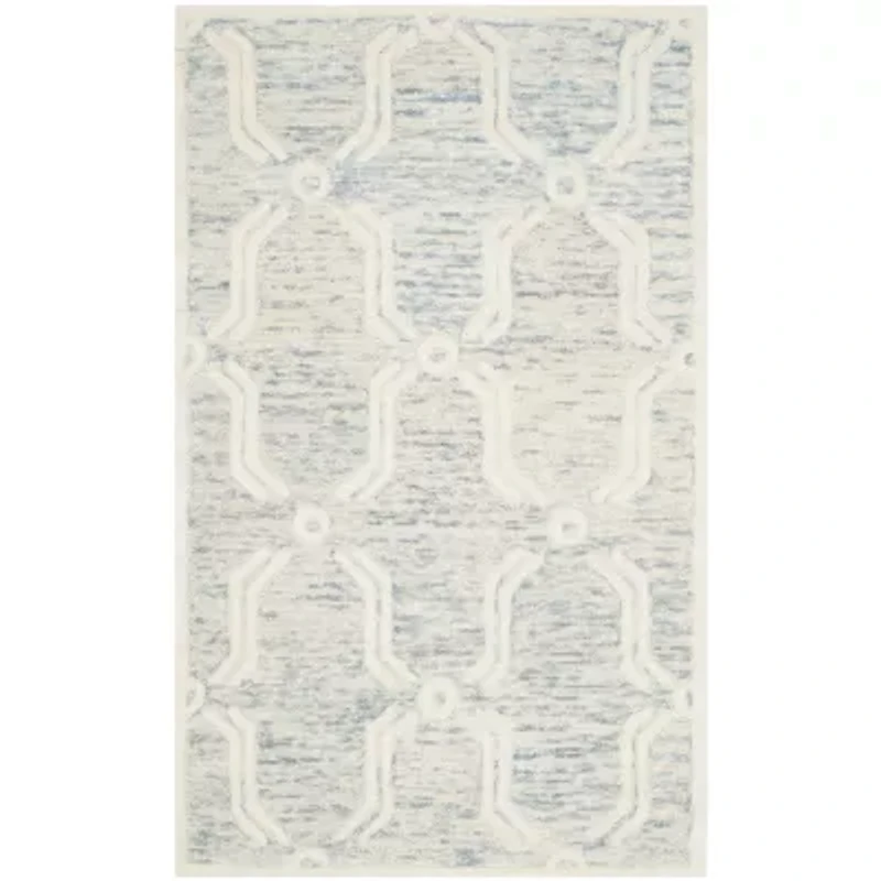 Safavieh Aodhagan Geometric Hand-Tufted Wool Rug