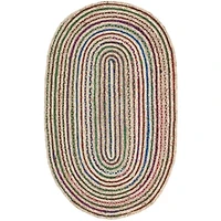 Safavieh Amaia Striped Oval Rug