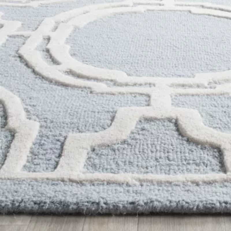 Safavieh Alex Geometric Hand-Tufted Wool Rectangular Rug