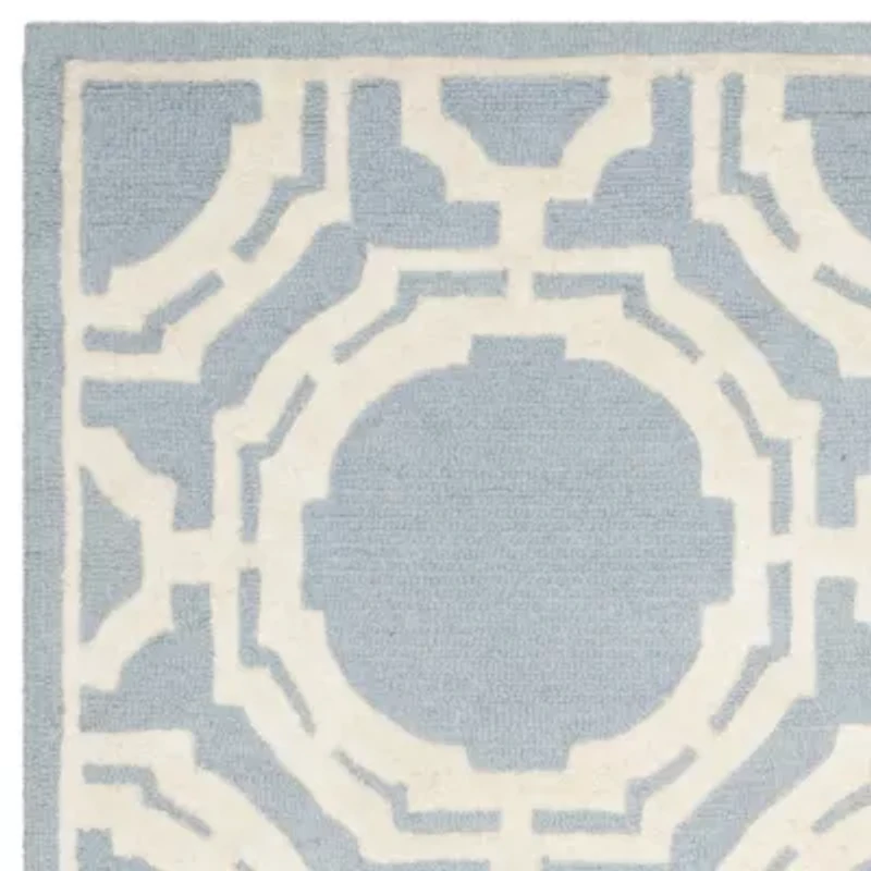 Safavieh Alex Geometric Hand-Tufted Wool Rectangular Rug