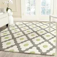 Safavieh Baldwin Geometric Hand-Tufted Wool Rug