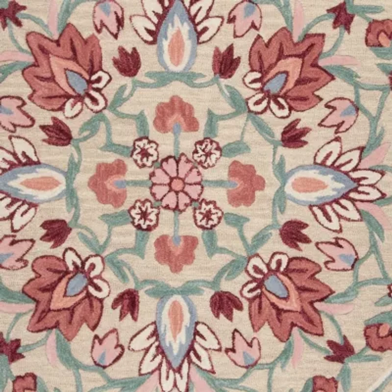 Safavieh Brannon Floral Rectangular Area Rug