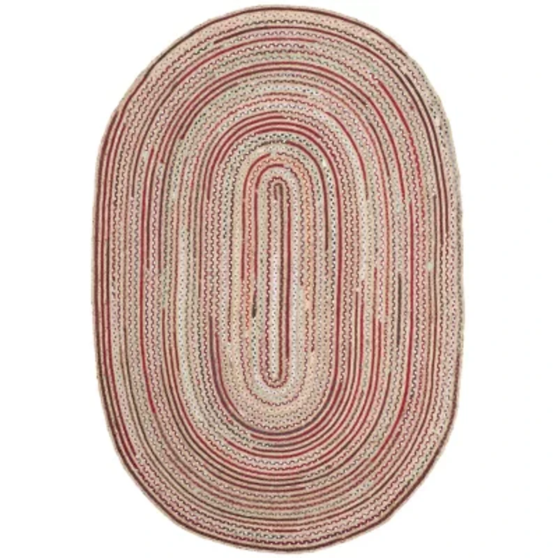 Safavieh Amaia Striped Oval Rug