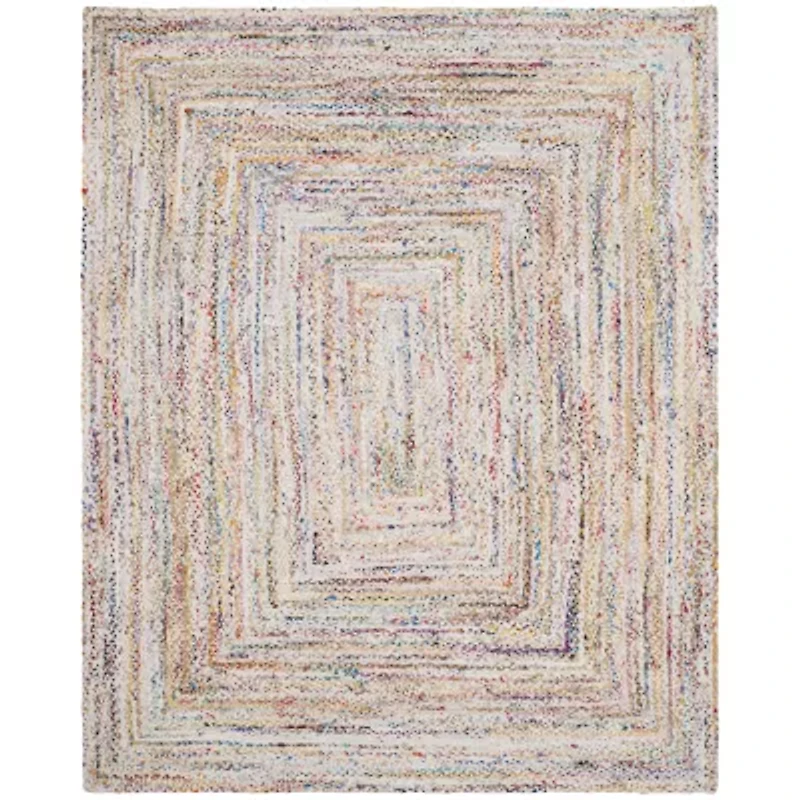 Safavieh Lecia Bordered Braided Cotton Rug