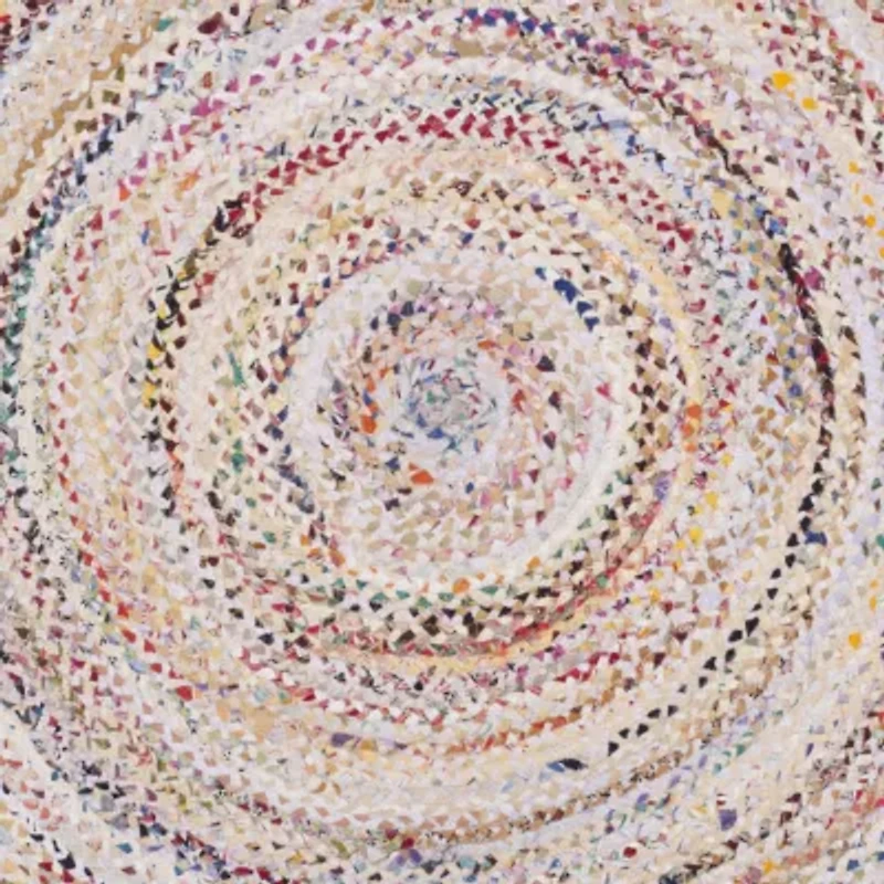 Safavieh Lecia Bordered Braided Cotton Rug
