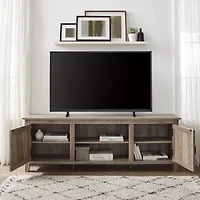 Modern Farmhouse 70" Wood TV Stand