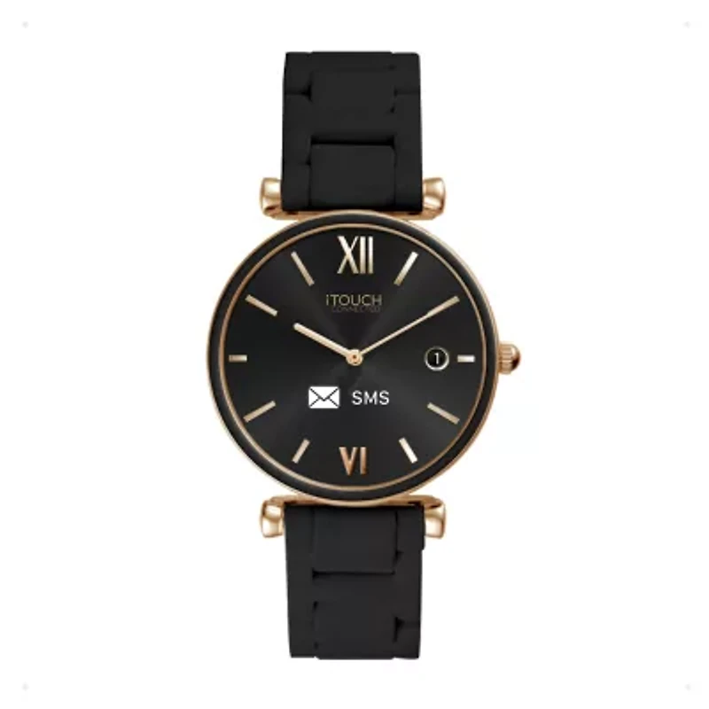 Itouch Connected Womens Black Smart Watch 13941g-51-A02