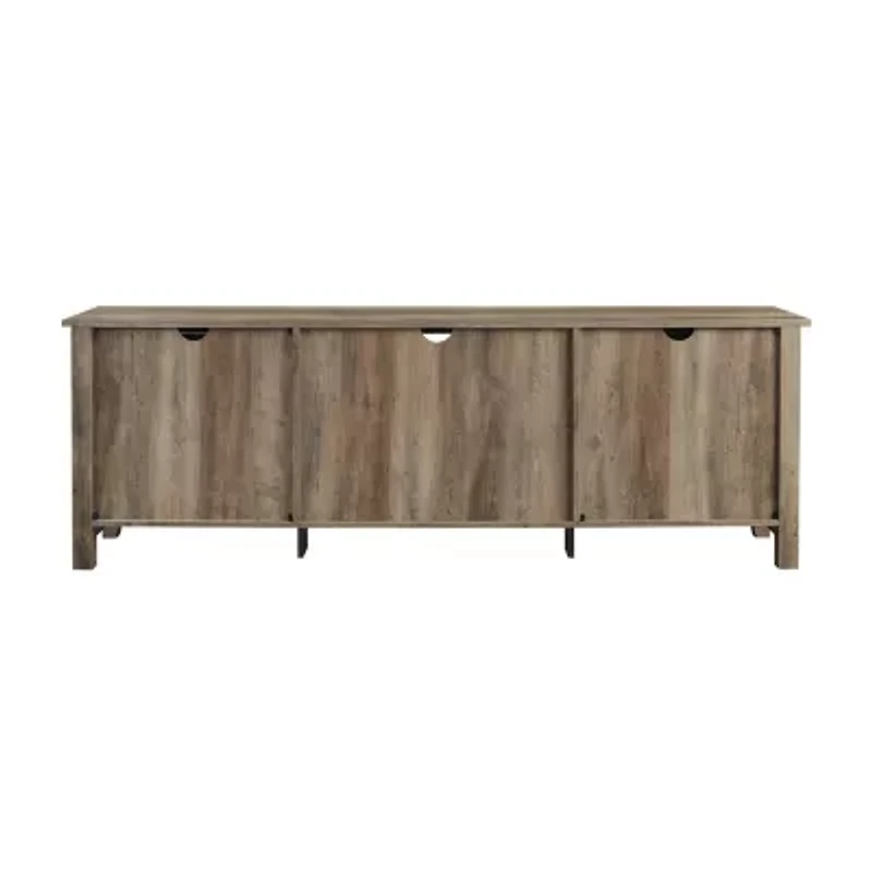 Modern Farmhouse 70" Wood TV Stand