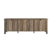 Modern Farmhouse 70" Wood TV Stand