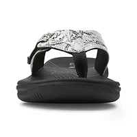 Clarks Cloudsteppers Womens Brinkley Jazz Flip-Flops
