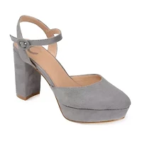Journee Collection Womens Block Heel Roslynn Pumps