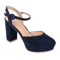 Journee Collection Womens Block Heel Roslynn Pumps