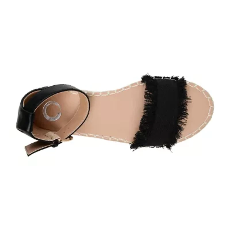 Journee Collection Womens Tristeen Wedge Sandals