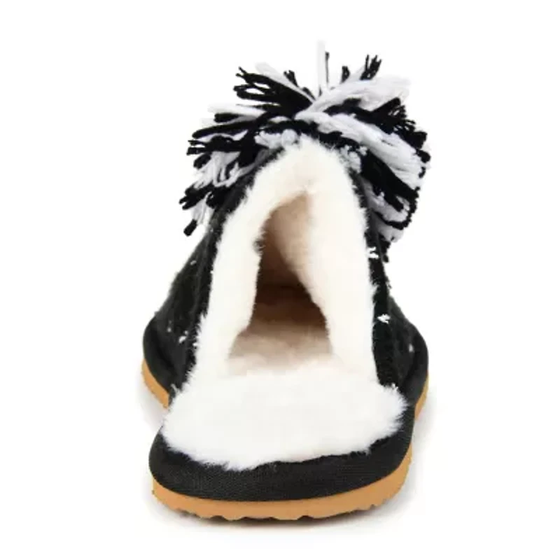 Journee Collection Stardust Womens Slip-On Slippers