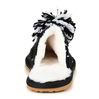 Journee Collection Stardust Womens Slip-On Slippers