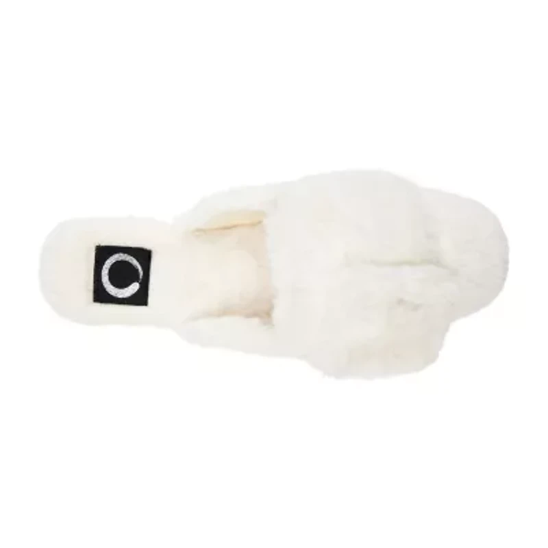 Journee Collection Eara Womens Slip-On Slippers