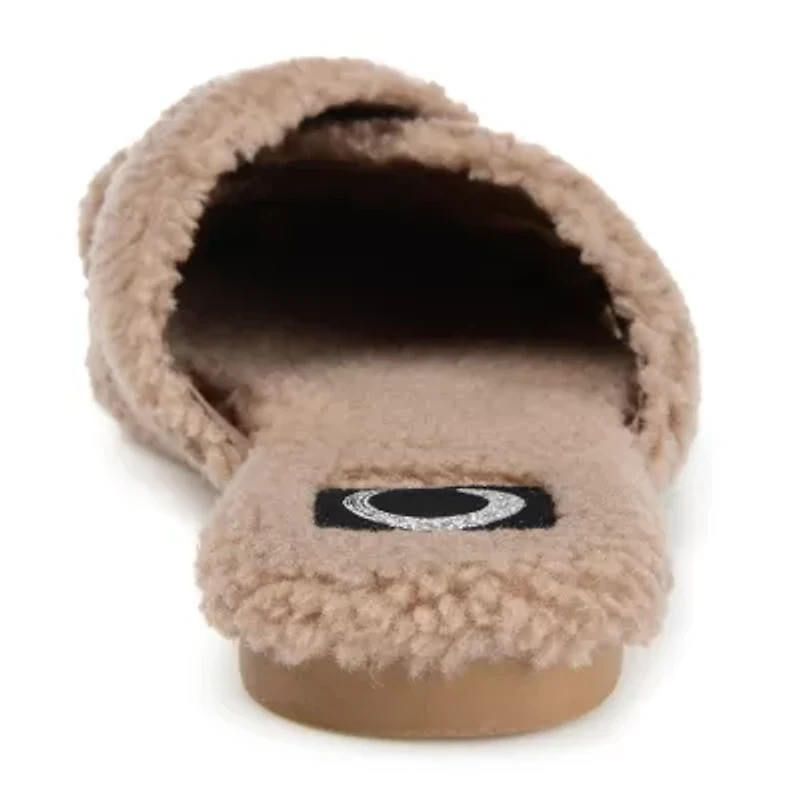 Journee Collection Sereena Womens Round Slip-On Shoe