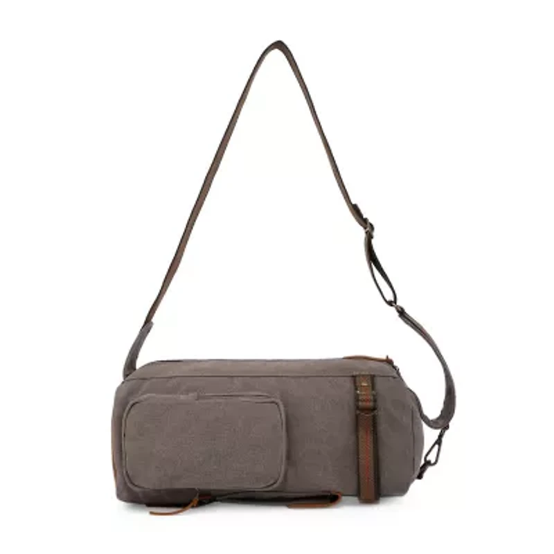 TSD Brand Hill Side Sling Bag Convertible Backpack