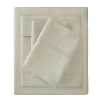Madison Park 1500 Thread Count Luxury Soft Cotton Easy Care Sheet Set