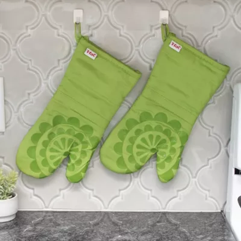 T-Fal Silicone 2-pc. Oven Mitt Set