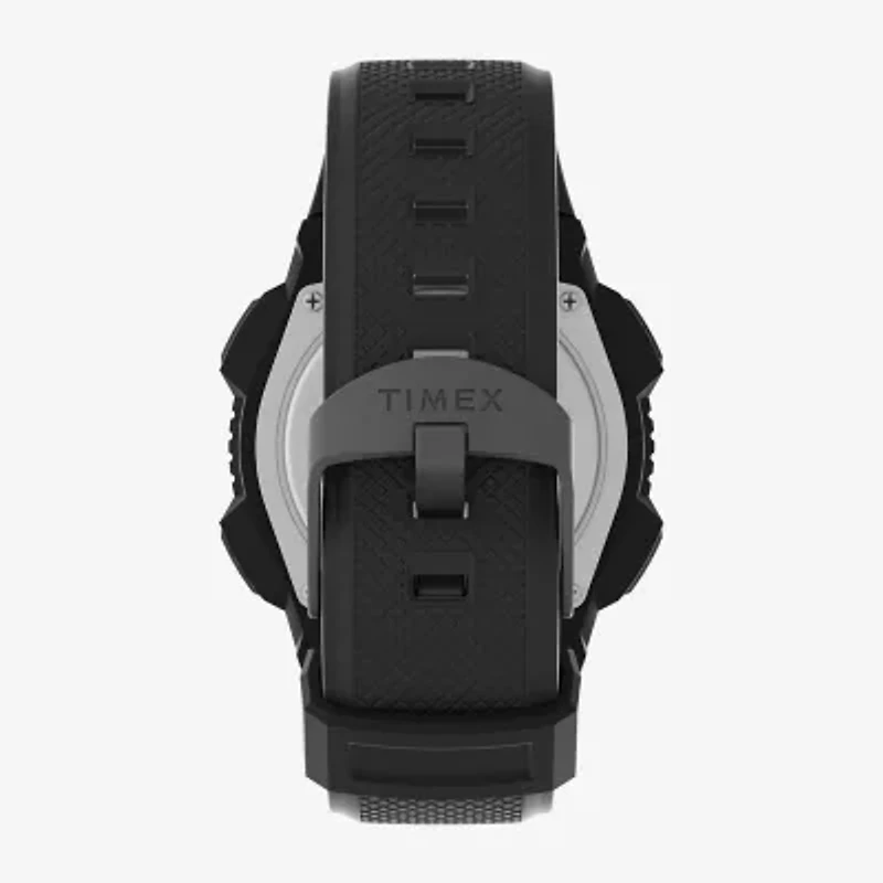 Timex UFC Mens Black Strap Watch Tw4b27400jt