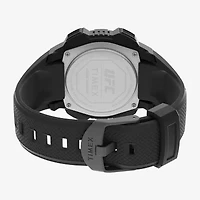 Timex UFC Mens Black Strap Watch Tw4b27400jt