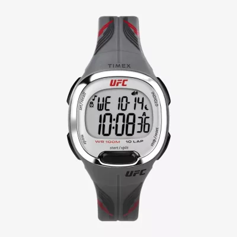 Timex UFC Womens Gray Strap Watch Tw5m52100jt