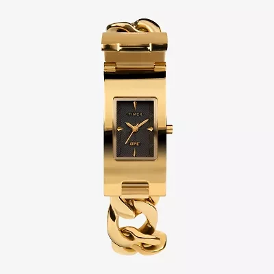 Timex UFC Mens Gold Tone Stainless Steel Strap Watch Tw2v55500jr
