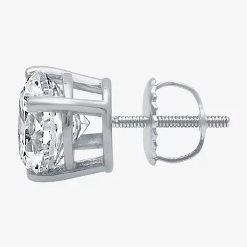 1 CT. T.W. Natural White Diamond 14K Gold 6.3mm Single Earring