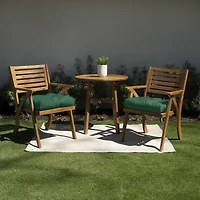 Mozaic Company Sunbrella Tufted U-Shape Seat Cushion (Set of 2)