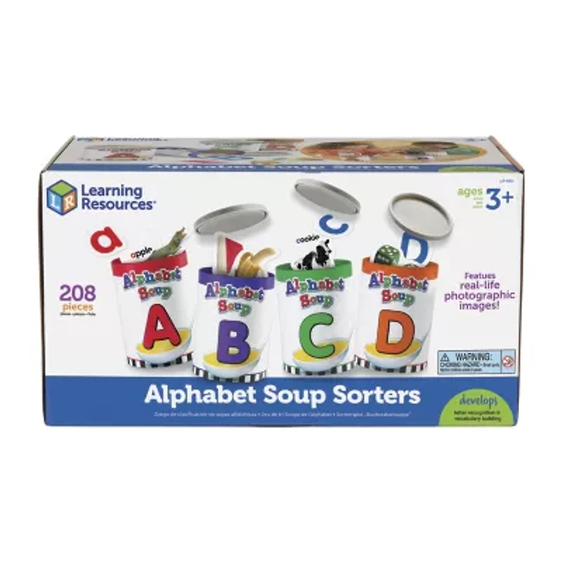Learning Resources Alphabet Soup Sorters