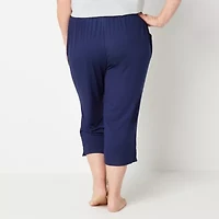 Liz Claiborne Cool and Calm Pajama Capri Pant Plus
