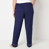 Liz Claiborne Cool and Calm Womens Plus Pajama Pants