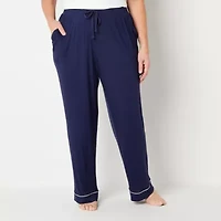 Liz Claiborne Cool and Calm Womens Plus Pajama Pants