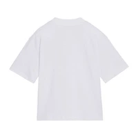 PUMA Big Kid Girls Crew Neck Short Sleeve Boxy Fit Graphic T-Shirt