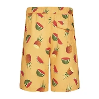 Hurley Big Kid Boys At The Knee Holiday Swim Trunks