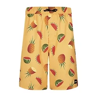 Hurley Big Kid Boys At The Knee Holiday Swim Trunks