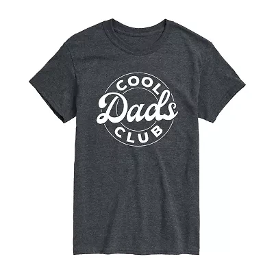 Mens Short Sleeve Cool Dads Club Graphic T-Shirt