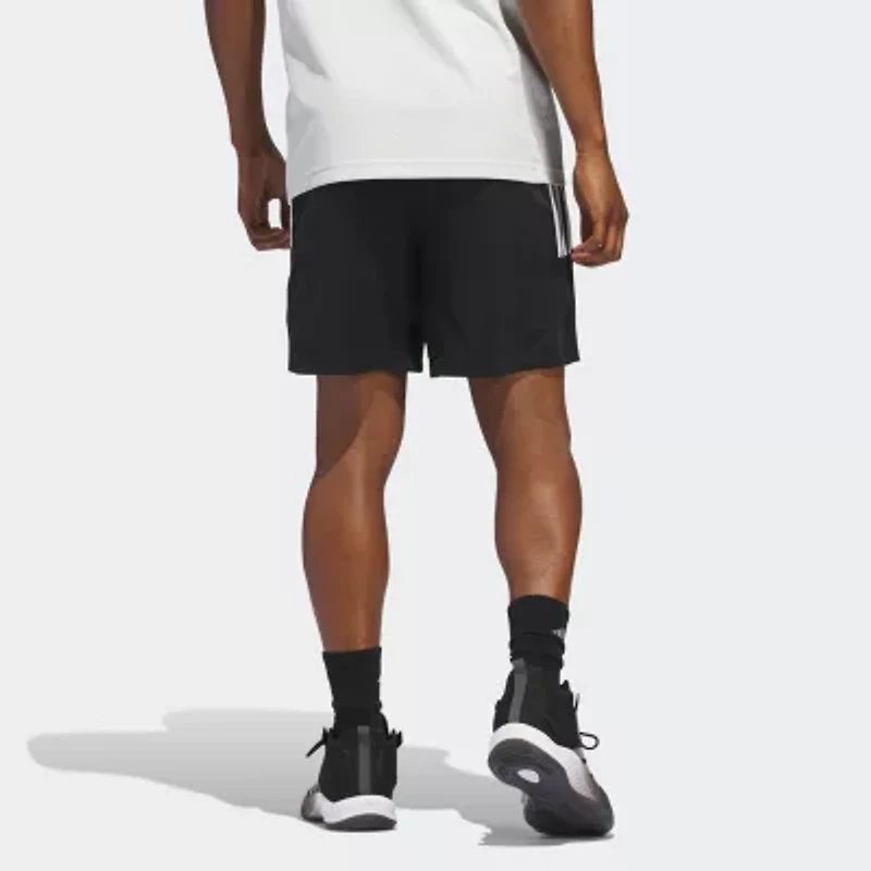 adidas Mens Mid Rise 9" Basketball Short