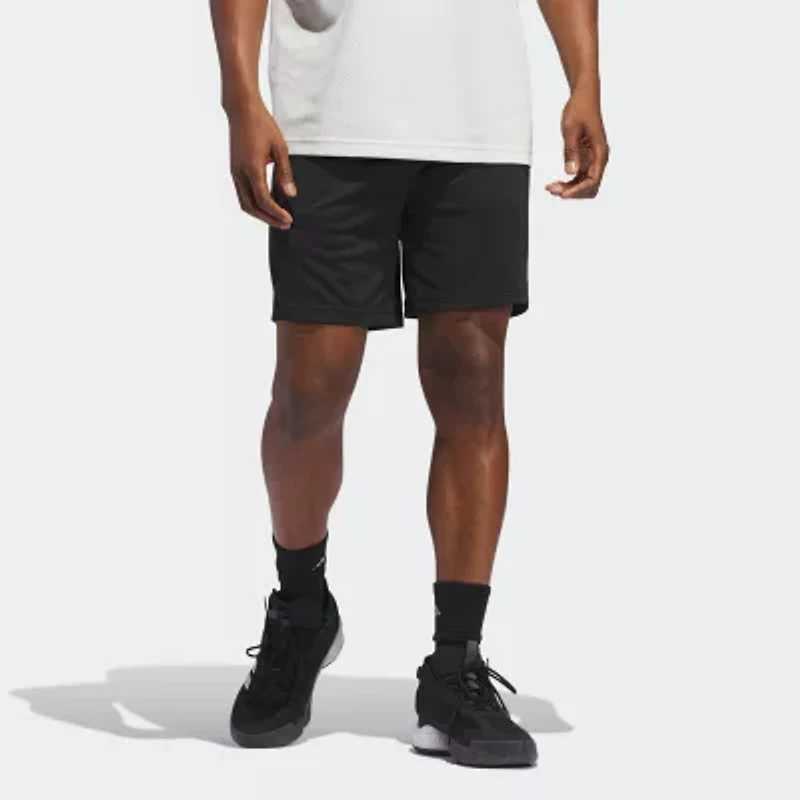 adidas Mens Mid Rise 9" Basketball Short