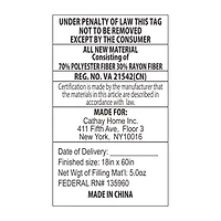 Hudson & Main Casen Rod Pocket Valance