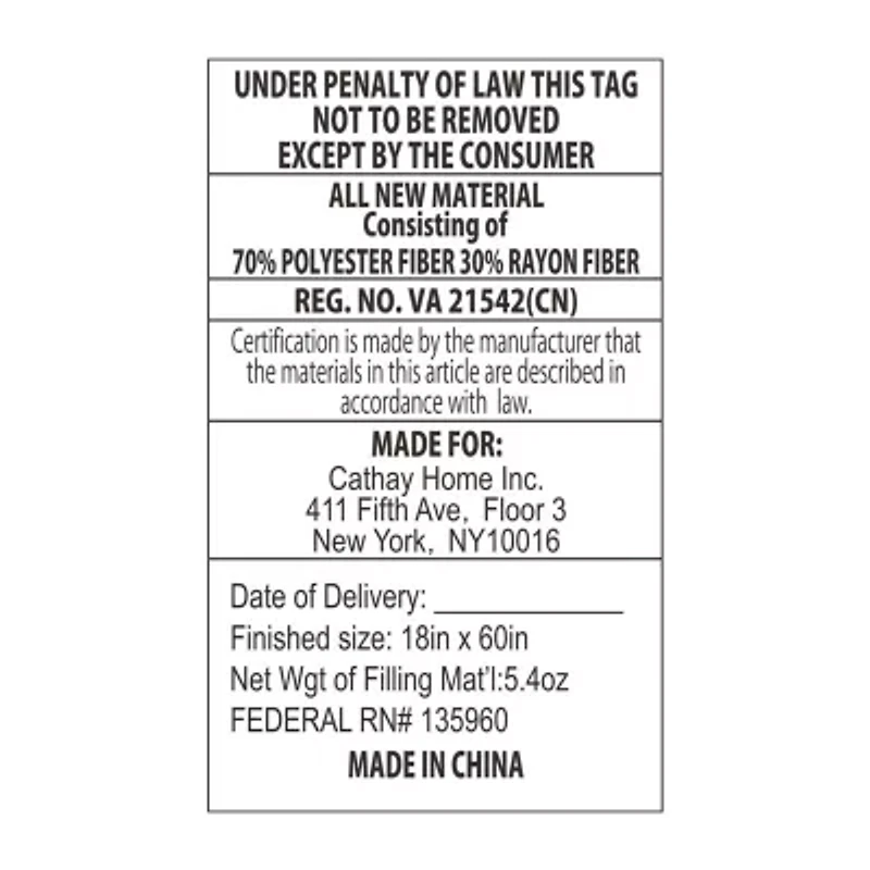 Hudson & Main Audrey Rod Pocket Valance