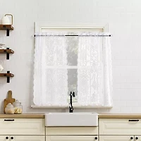 No 918 Nina Lace 2-pc. Rod Pocket Window Tier