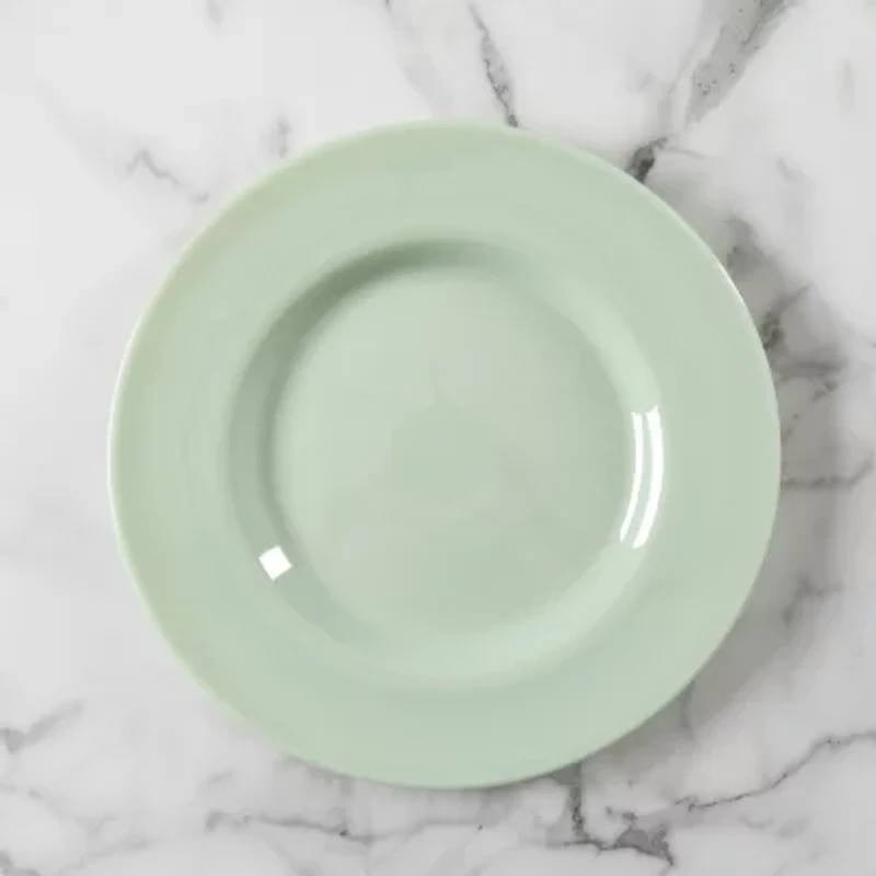 Martha Stewart Highbrook 13-inch Jadeite Glass Plate