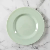 Martha Stewart Highbrook 13-inch Jadeite Glass Plate