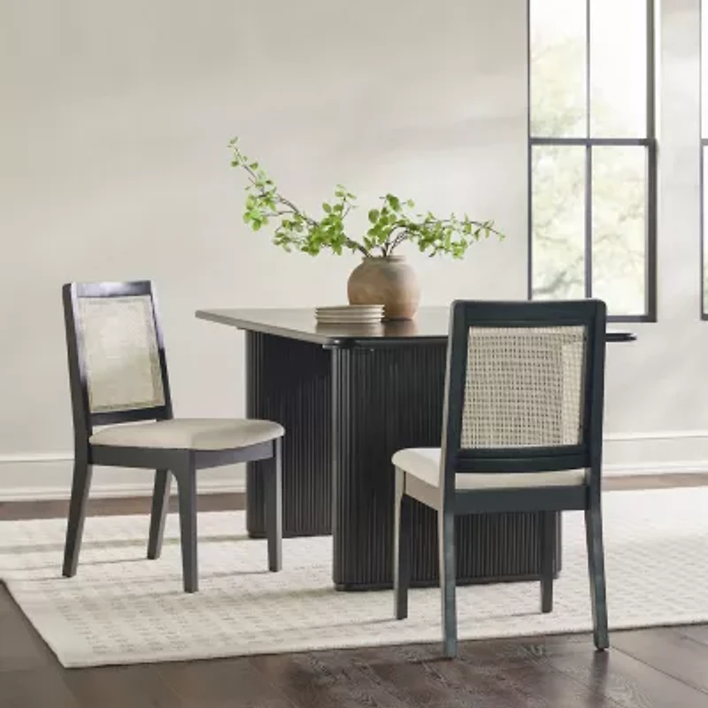 Walker Edison 2-pc. Upholstered Dining Chair