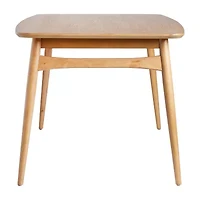 Walker Edison Rectangular Wood-Top Dining Table