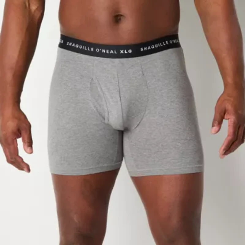 Shaquille O'Neal XLG Activated Cooling Mens Big and Tall 3 Pack Boxer Briefs 346161