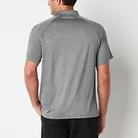 Xersion Activated Cooling Mens Regular Fit Short Sleeve Polo Shirt